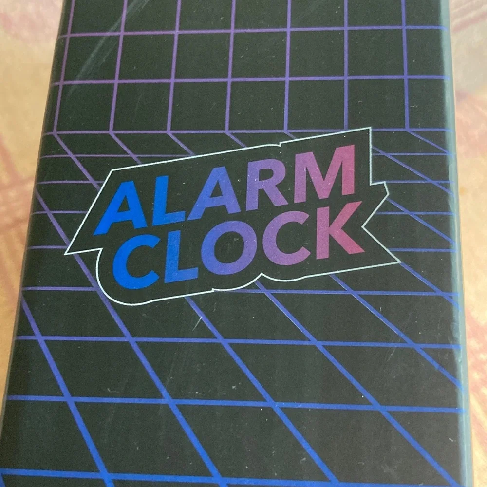 NIB Nintendo Game Boy Alarm Clock - White and Black